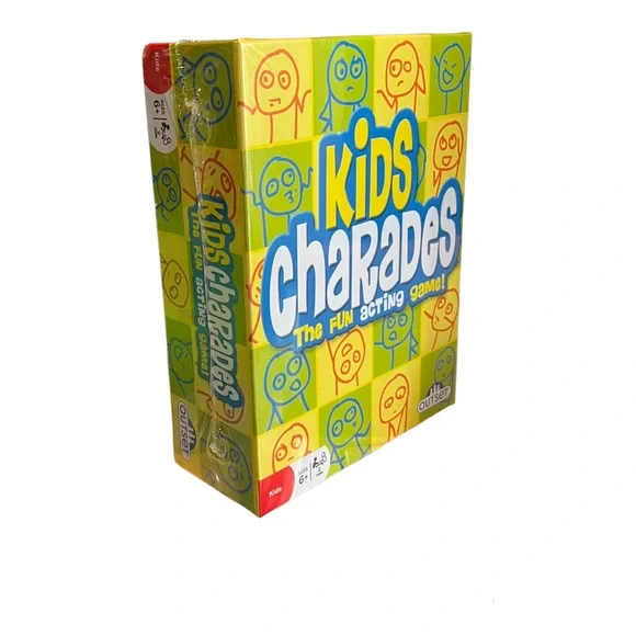 Kids Charades by Outset Media Ages 6+ Brand NEW Sealed Game! - Picture 2 of 3